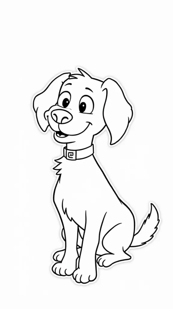 martha speaks coloring pages